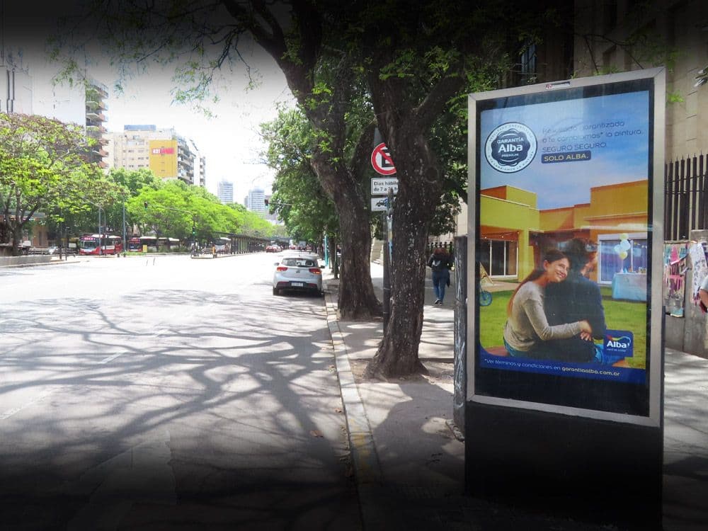 Alba paints launched its programmatic campaign "For sure, only Alba" on screens of Buenos Aires — Image 5