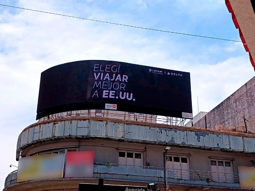 LATAM Airlines publicitó sus vuelos a EE. UU. con Taggify — Imagen 1