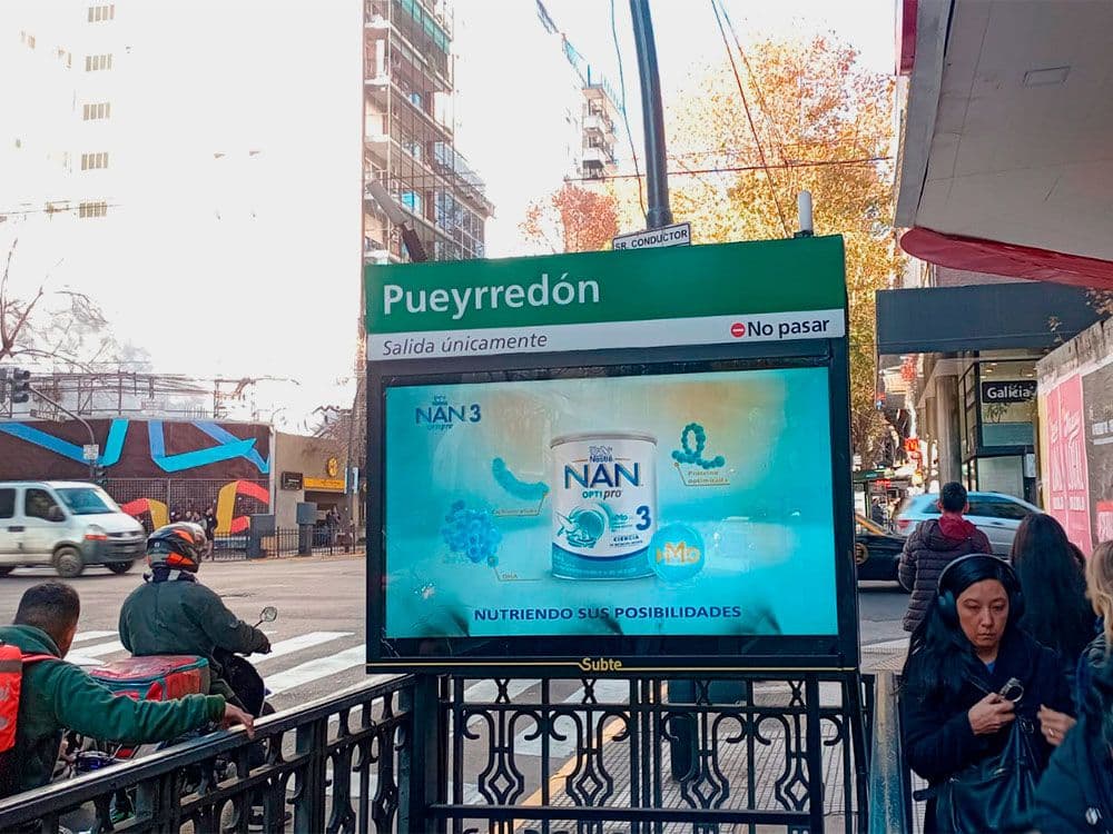 Nestlé Nan launched its programmatic out-of-home campaign with Taggify — Image 1