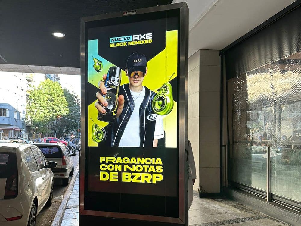 Impacto Masivo: Axe presenta su Campaña DOOH en Argentina con Taggify — Imagen 3