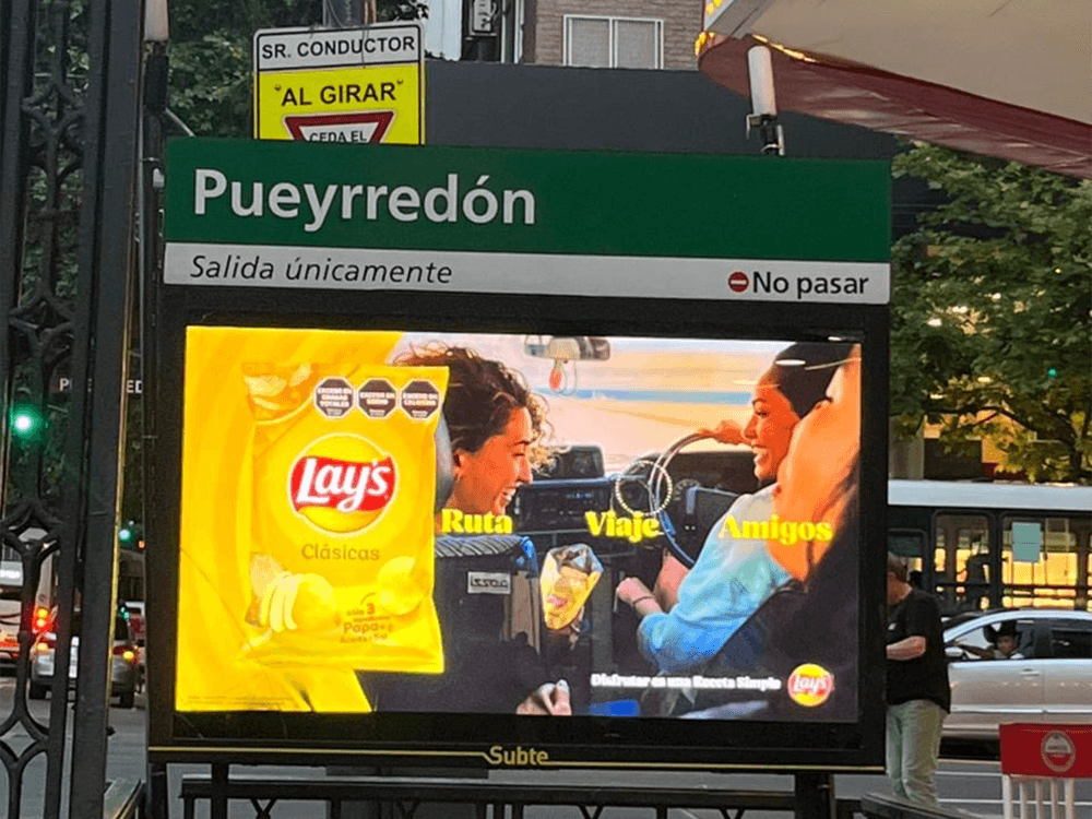 Lay's takes over Buenos Aires in programmatic advertising with Taggify — Image 1