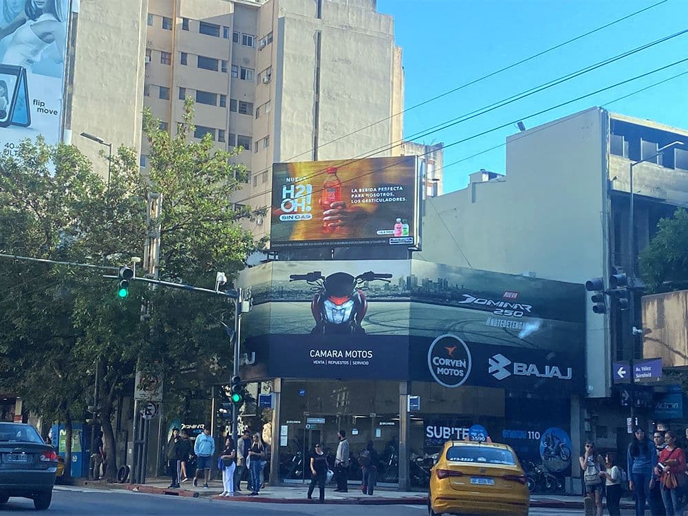 H2O publicitó su nueva línea de gaseosas en publicidad exterior con Taggify — Imagen 3