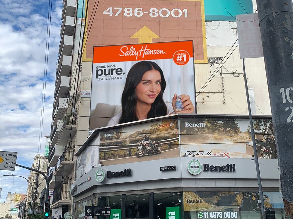 Sally Hansen brilla con su campaña pDOOH con Taggify — Imagen 3