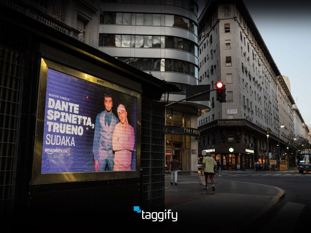 Amazon Music Argentina: an exponent in pDOOH campaigns — Image 2