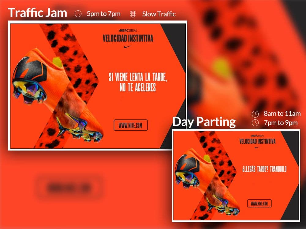 Nike - DOOH - Anuncios Dinámicos Según Transito — Imagen 2
