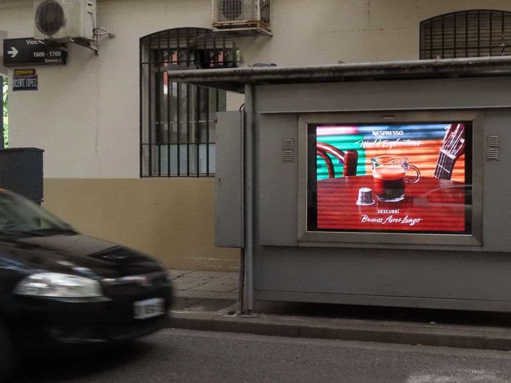 Nespresso - Campaña Nacional DOOH en Argentina - world flavours — Imagen 3