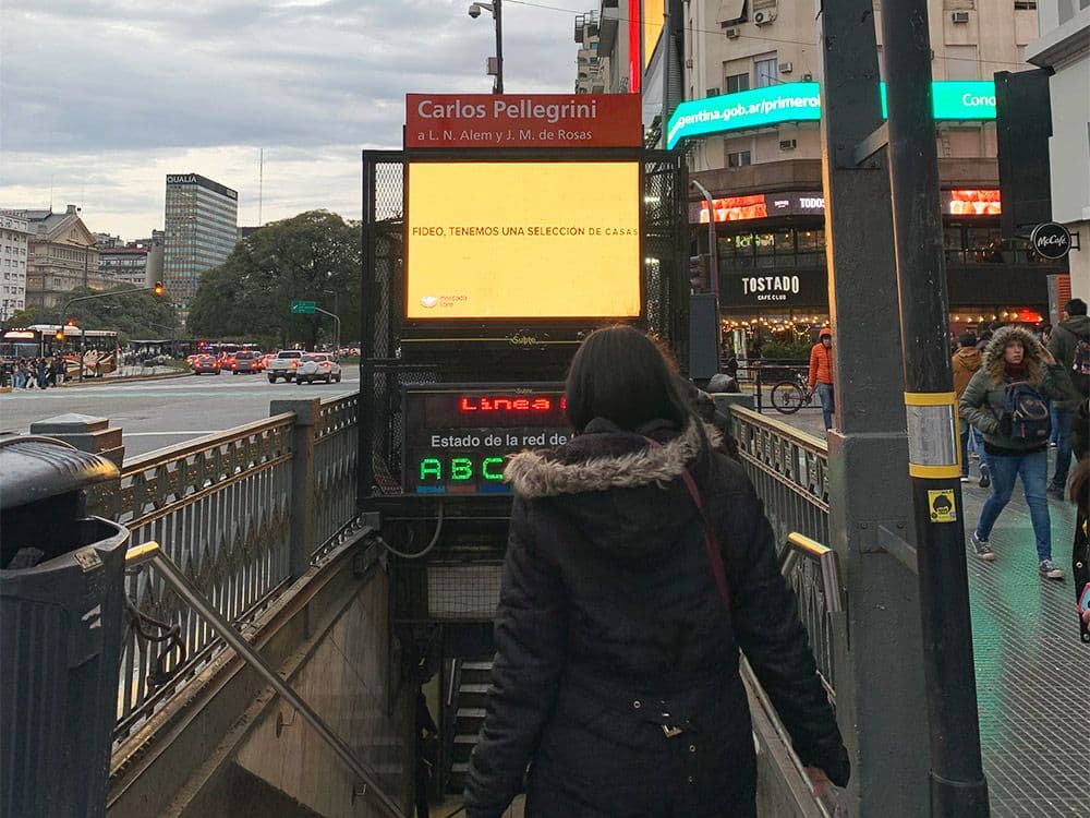 Mercado Libre y Taggify lanzan una impresionante campaña de DOOH en el Obelisco de Buenos Aires — Imagen 2