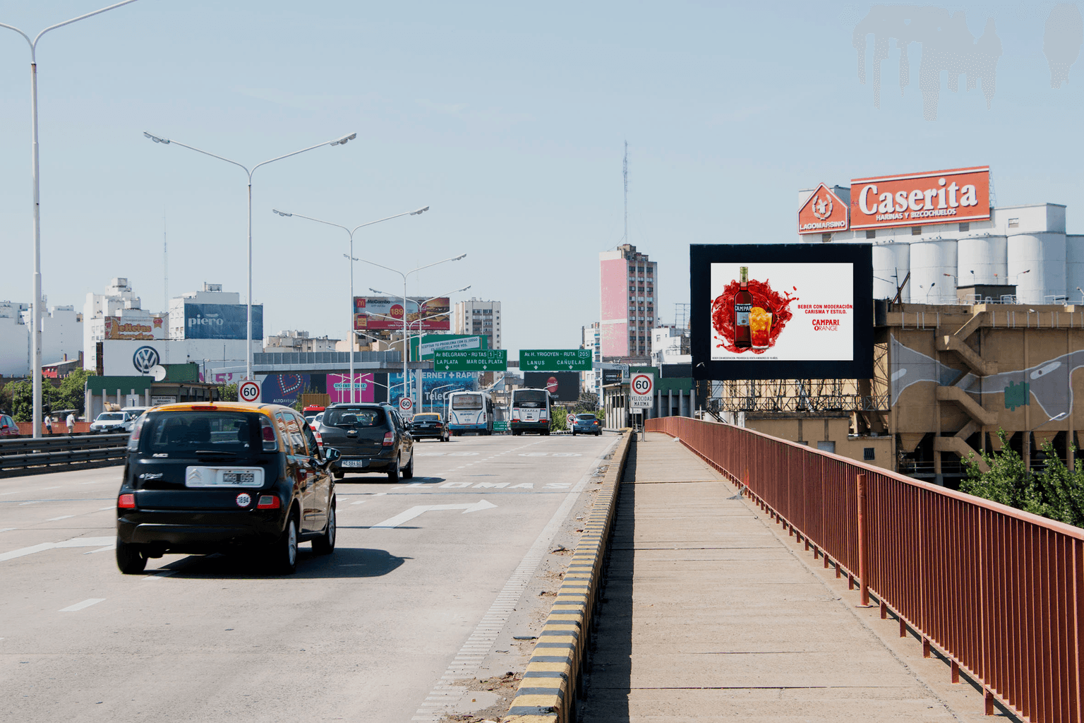 Campari enhanced its brand reach during November with a pDOOH campaign — Image 1