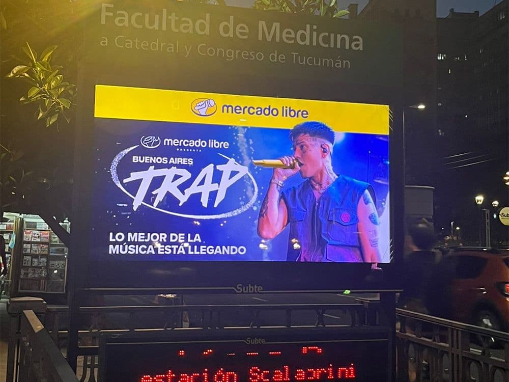 Buenos Aires Trap se anticipó con su campaña pDOOH en Taggify — Imagen 3