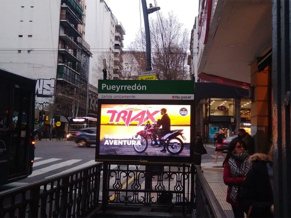 Corven impact with its pDOOH campaign on Taggify's platform — Image 3