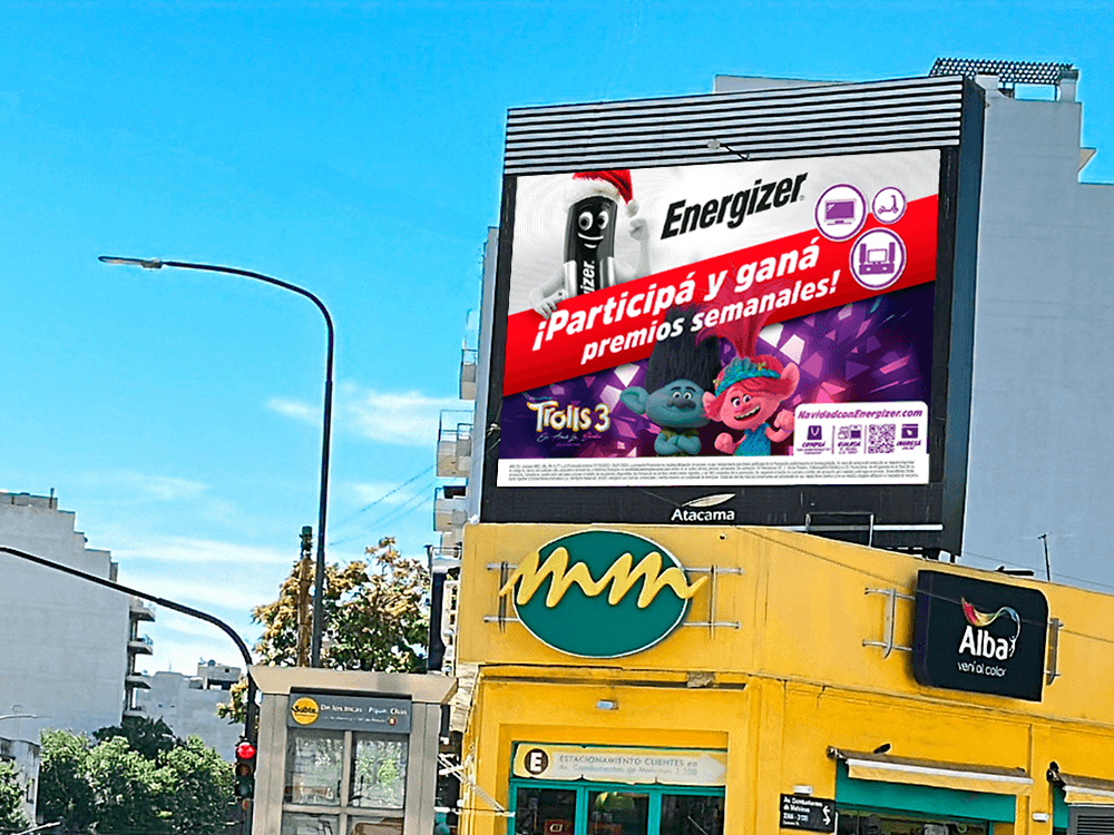 Digital Out-of-Home: Energizer Supercharges its Brand Presence with Taggify's Platform — Image 2