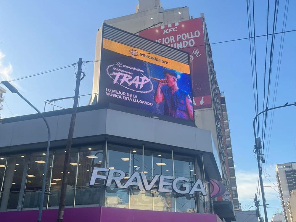 Buenos Aires Trap anticipated with its pDOOH campaign on Taggify — Image 2