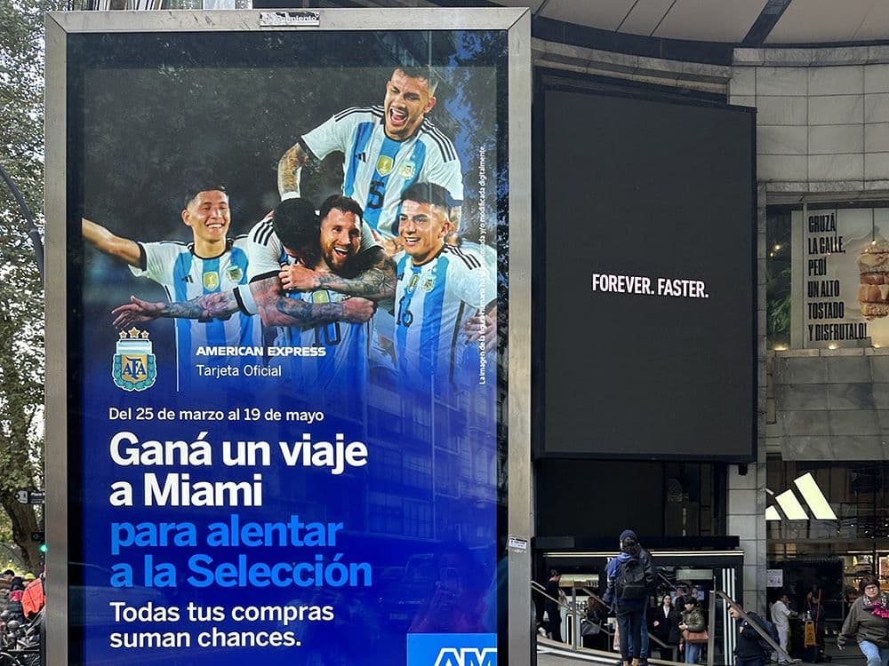 Vive la Copa América 2024 con la campaña DOOH de Amex y Taggify — Imagen 3