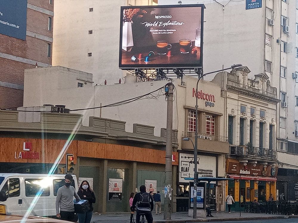 Nespresso - Campaña Nacional DOOH en Argentina - world flavours — Imagen 5