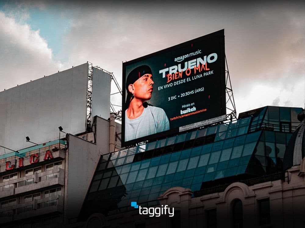 Amazon Music Argentina: an exponent in pDOOH campaigns — Image 7