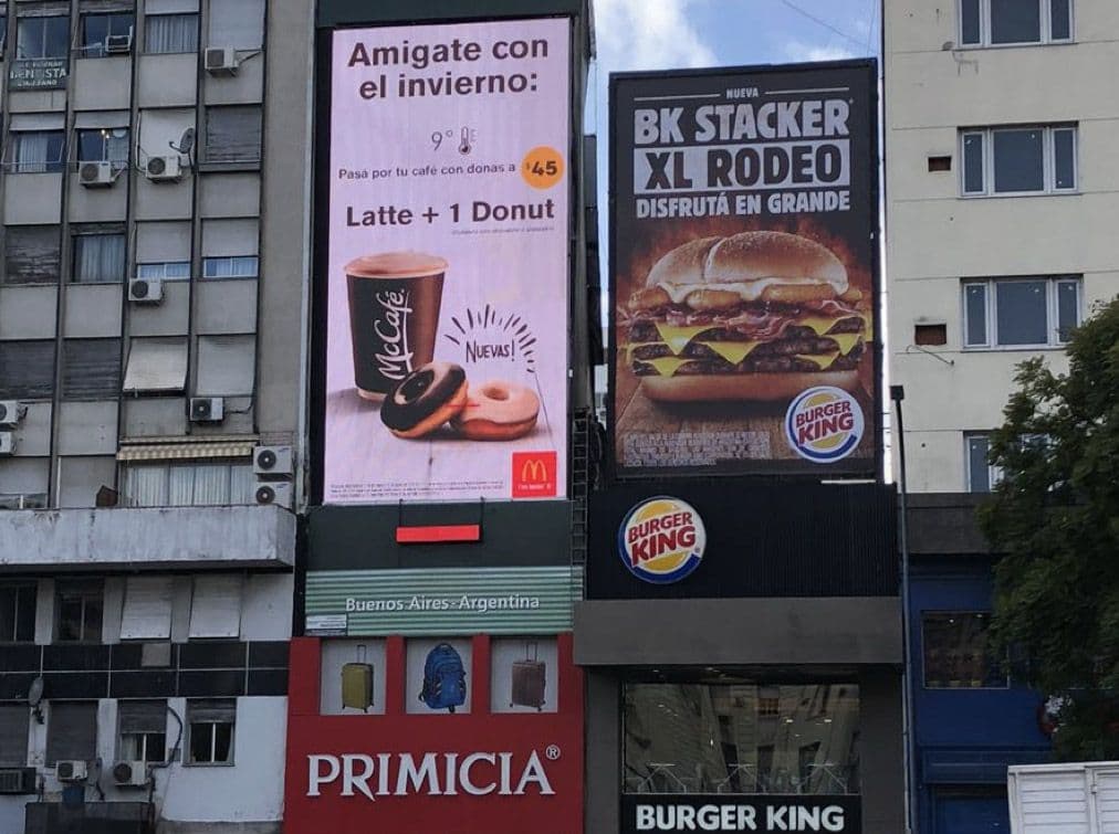 McDonald's DOOH Dynamic Ads triggering Weather conditions — Image 2