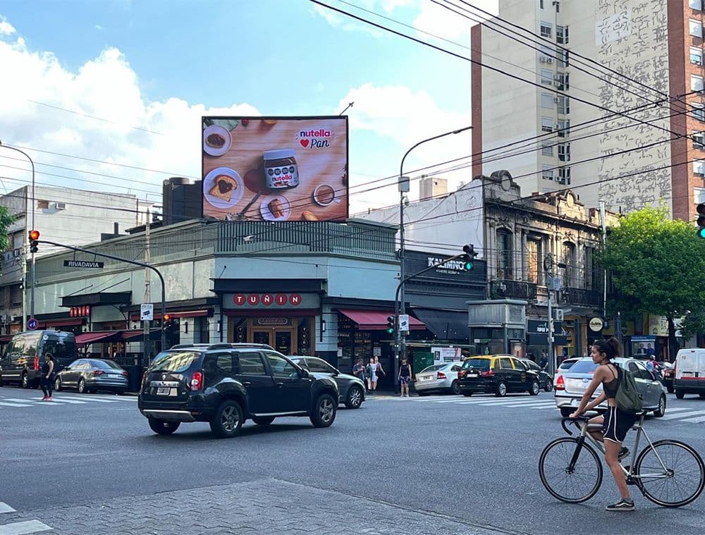 Nutella lleva su inconfundible sabor a pDOOH con Taggify — Imagen 1