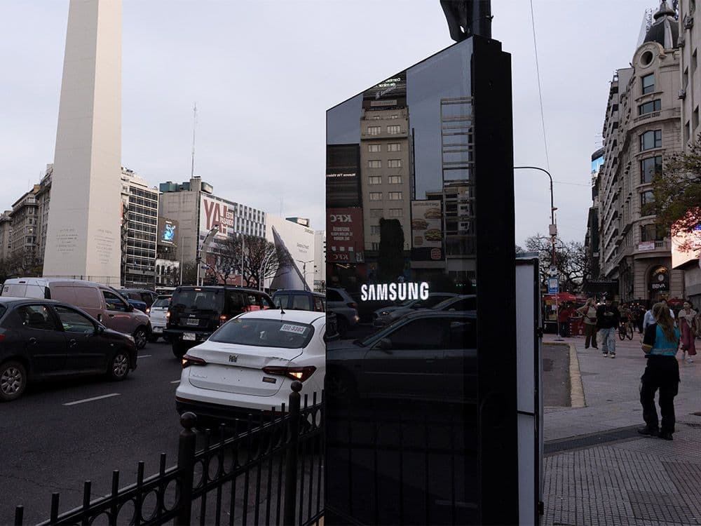Samsung destacó en Buenos Aires con pDOOH y Taggify — Imagen 3