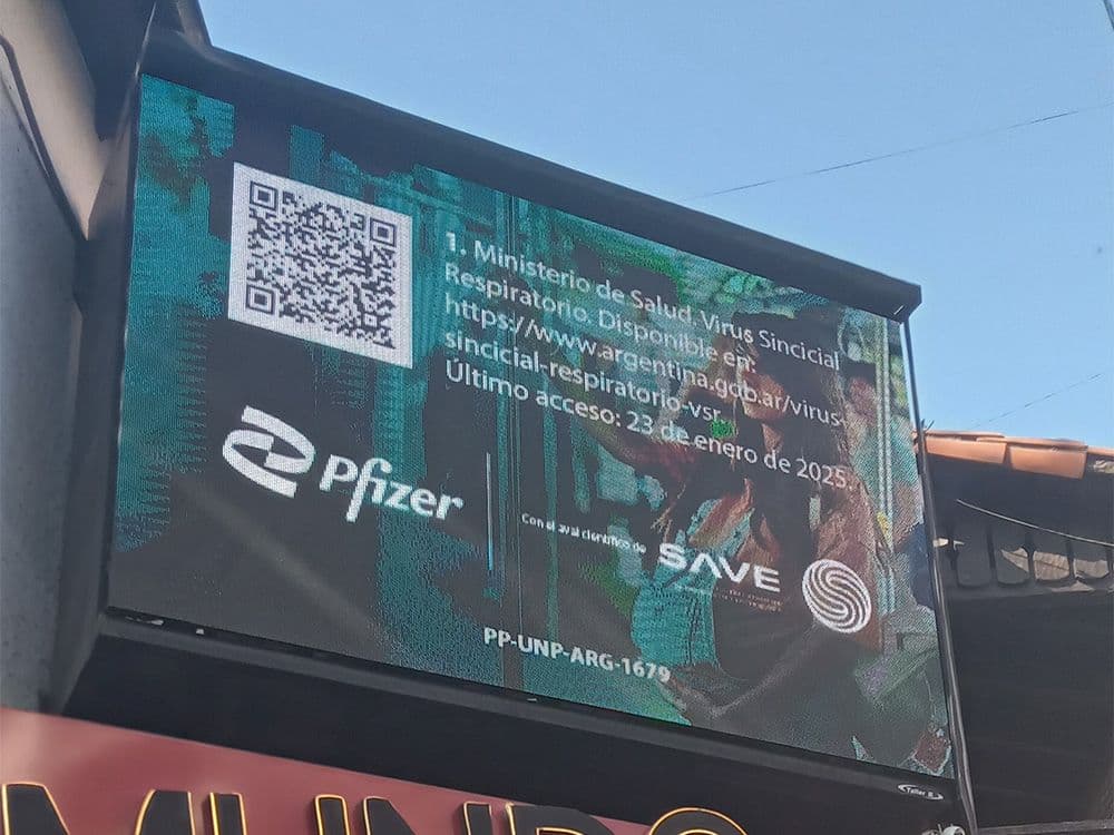 Pfizer se une a Taggify en una campaña DOOH de concientización — Imagen 2