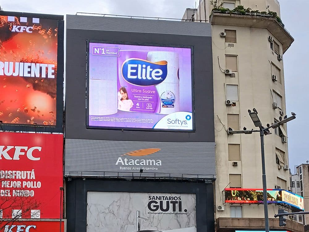Elite lanza una campaña pDOOH con Taggify en Argentina — Imagen 1