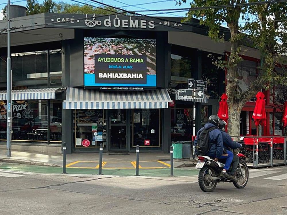 Campaña “Unidos por Bahía Blanca” de Taggify