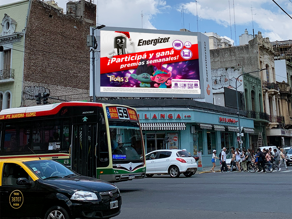 Digital Out-of-Home: Energizer Supercharges its Brand Presence with Taggify's Platform