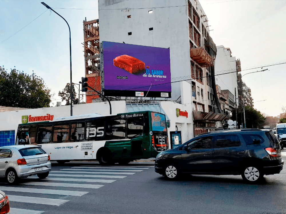 Milka se asoció con Taggify para impactar en publicidad exterior