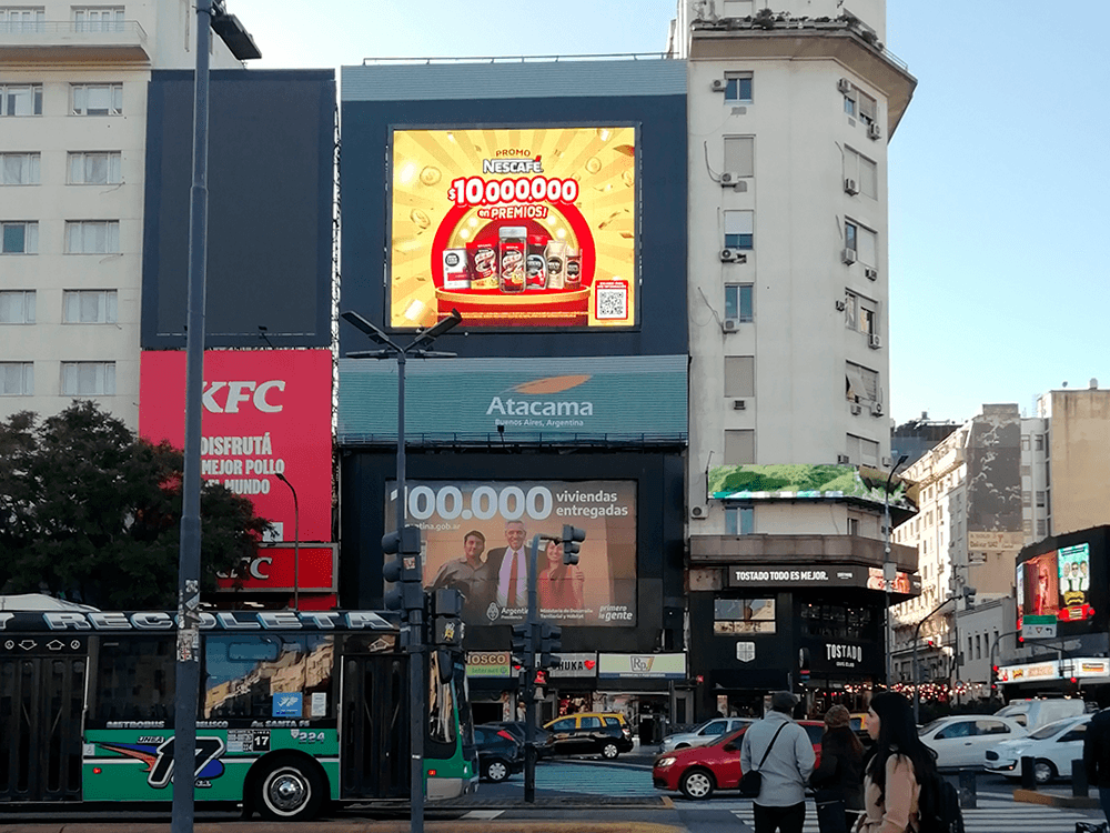 Nescafé publicitó su promo millones 2023 con Taggify