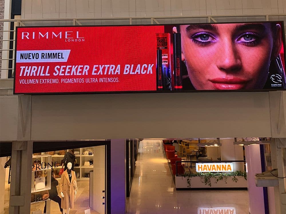 Rimmel trusts Taggify to maximize its presence in Argentina with DOOH