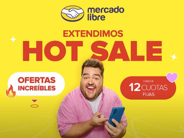 Mercado Libre impactó con su campaña flash DOOH durante el Hot sale