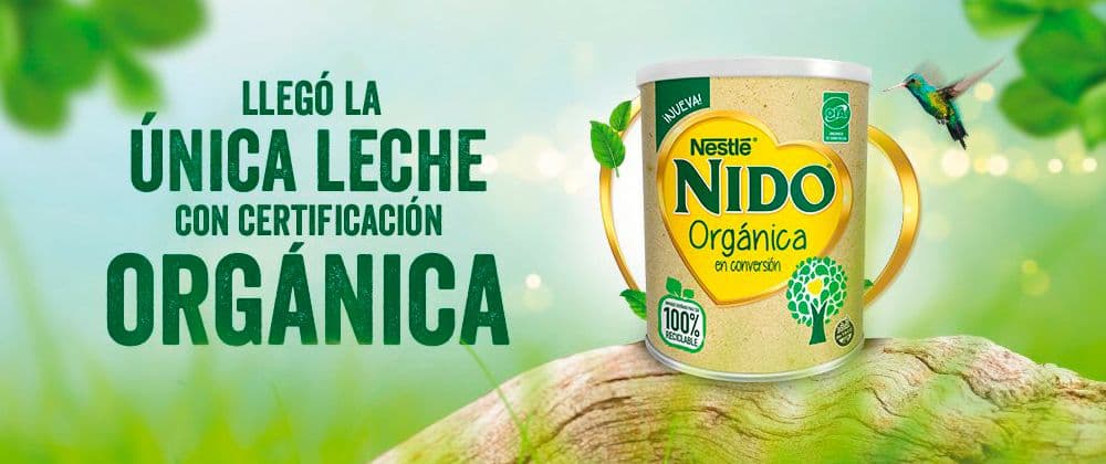 Nido Orgánica lanza su nueva fórmula de leches