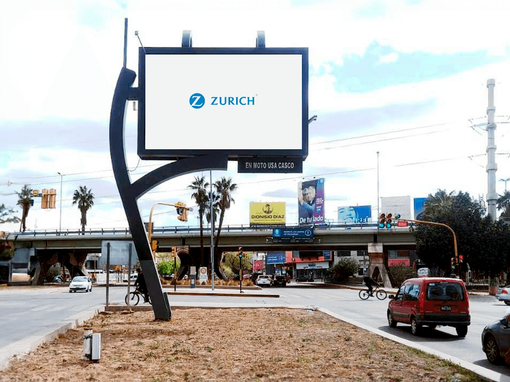 Zurich lanza una exitosa campaña DOOH en la plataforma de Taggify
