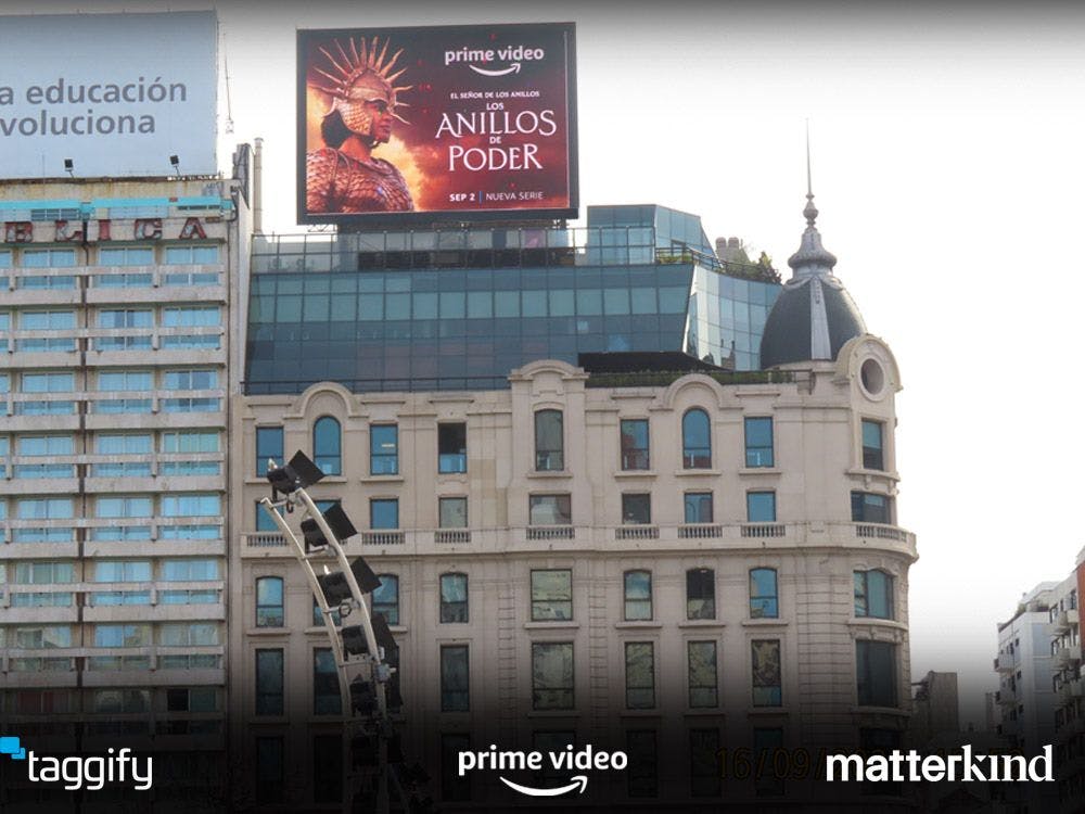 "Rings of Power" reached the streets of Buenos Aires with a programmatic campaign