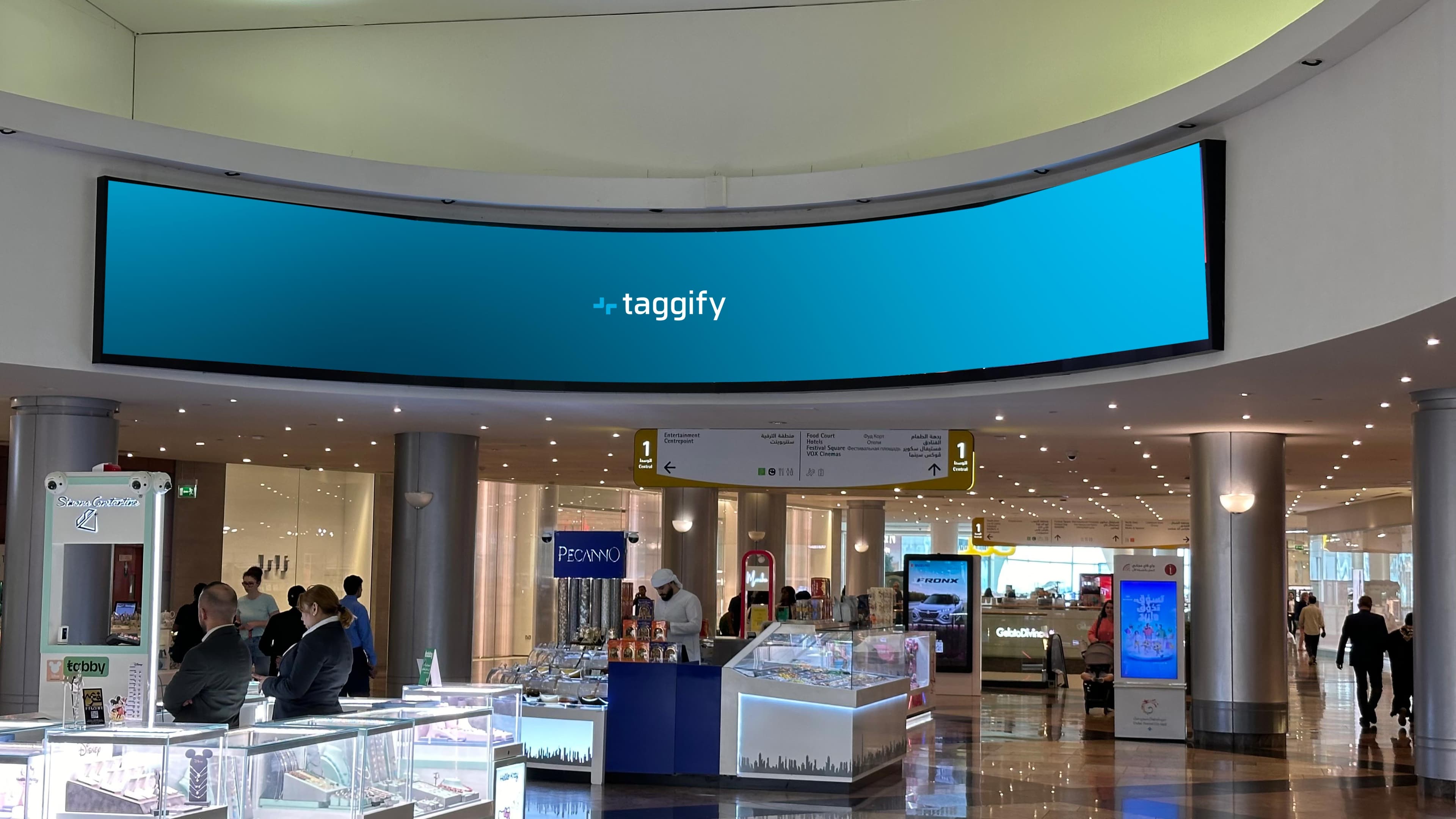 Dubai - Dubai Festival City - Led Display 03 - Dubai Festival City - Led Display 03, Dubai, Emiratos Arabes
