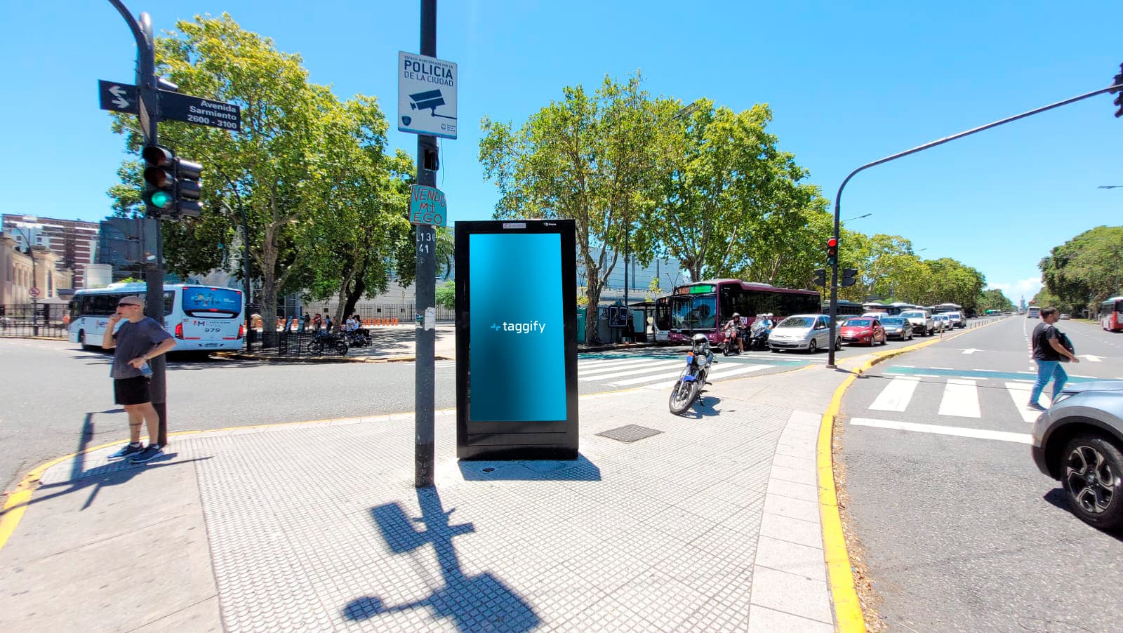 CABA - Palermo - Plaza Italia y Sarmiento - Palermo, Argentina