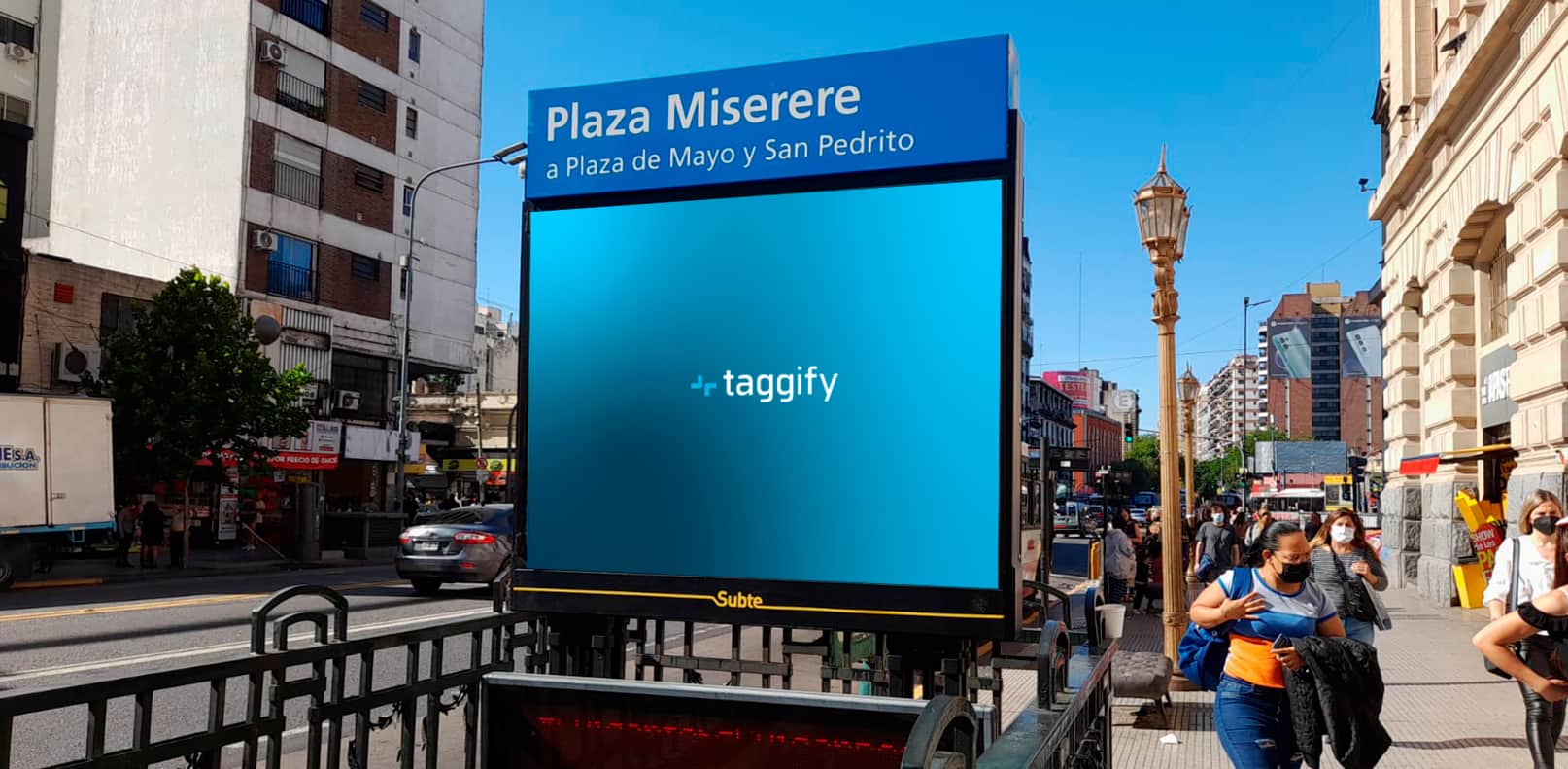 CABA - Balvanera - Subte Acceso: Plaza Miserere G06 - Balvanera · Balvanera