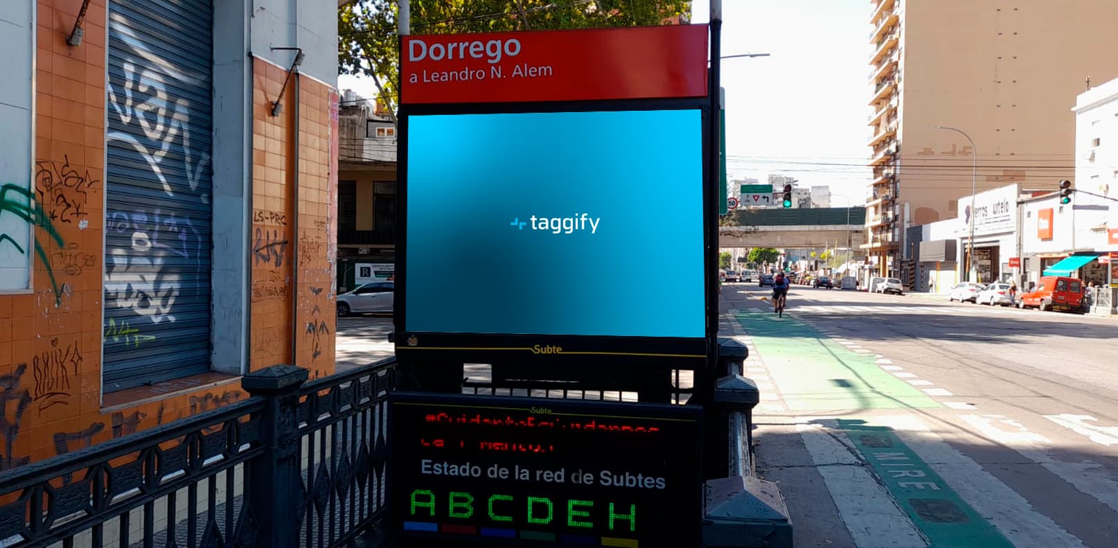 CABA - Villa Crespo - Subte Acceso: Dorrego G01 - Chacarita, Chacarita, Argentina