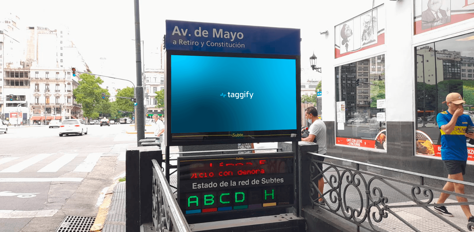 CABA - Monserrat - Subte Acceso: Av. De Mayo G01 - Monserrat, Monserrat, Argentina