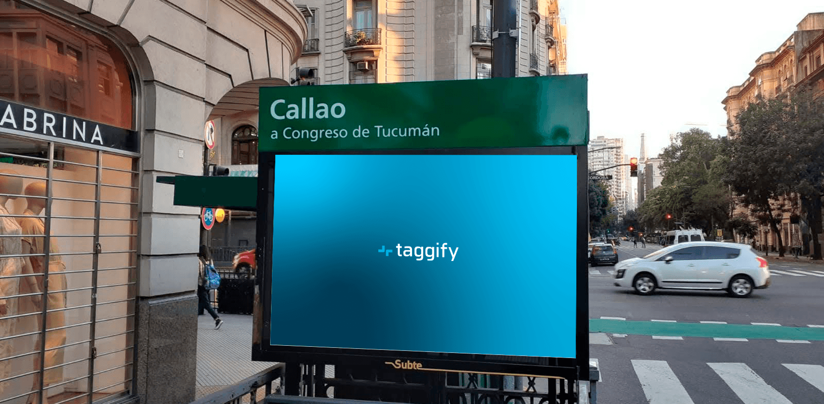 CABA - Recoleta - Subte Acceso: Callao (D) G01 - Recoleta, Recoleta, Argentina