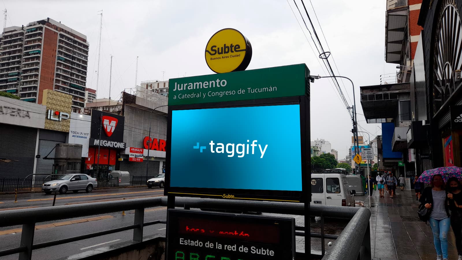 CABA - Belgrano - Subte Acceso: Juramento (D)G01 - Belgrano, Belgrano, Argentina