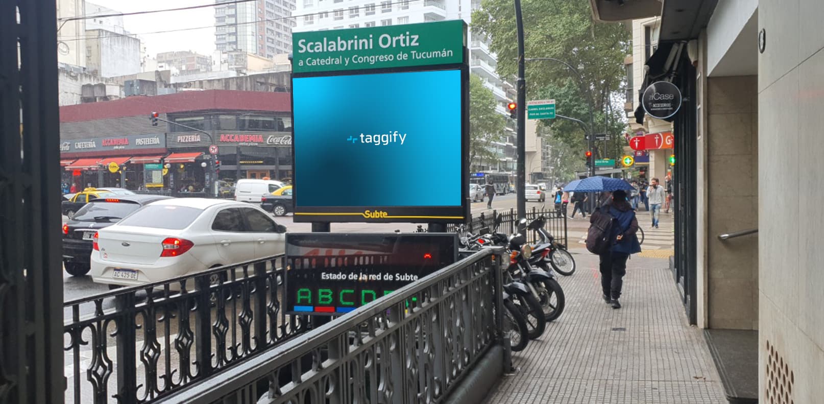 CABA - Palermo - Subte Acceso: Scalabrini Ortiz (D) G04 - Palermo, Palermo, Argentina