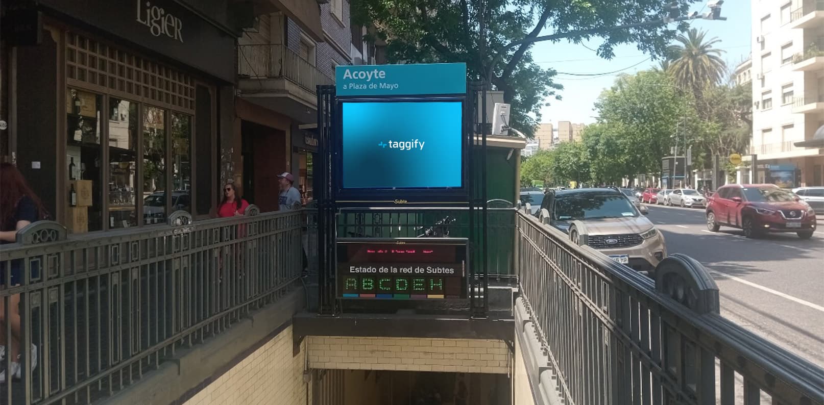 CABA - Caballito - Subte Acceso: Acoyte (A) - Caballito, Caballito, Argentina