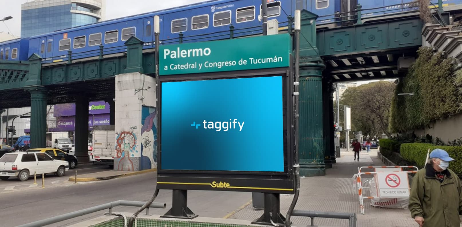 CABA - Palermo - Subte Acceso: Palermo (D) G03 - Palermo, Palermo, Argentina