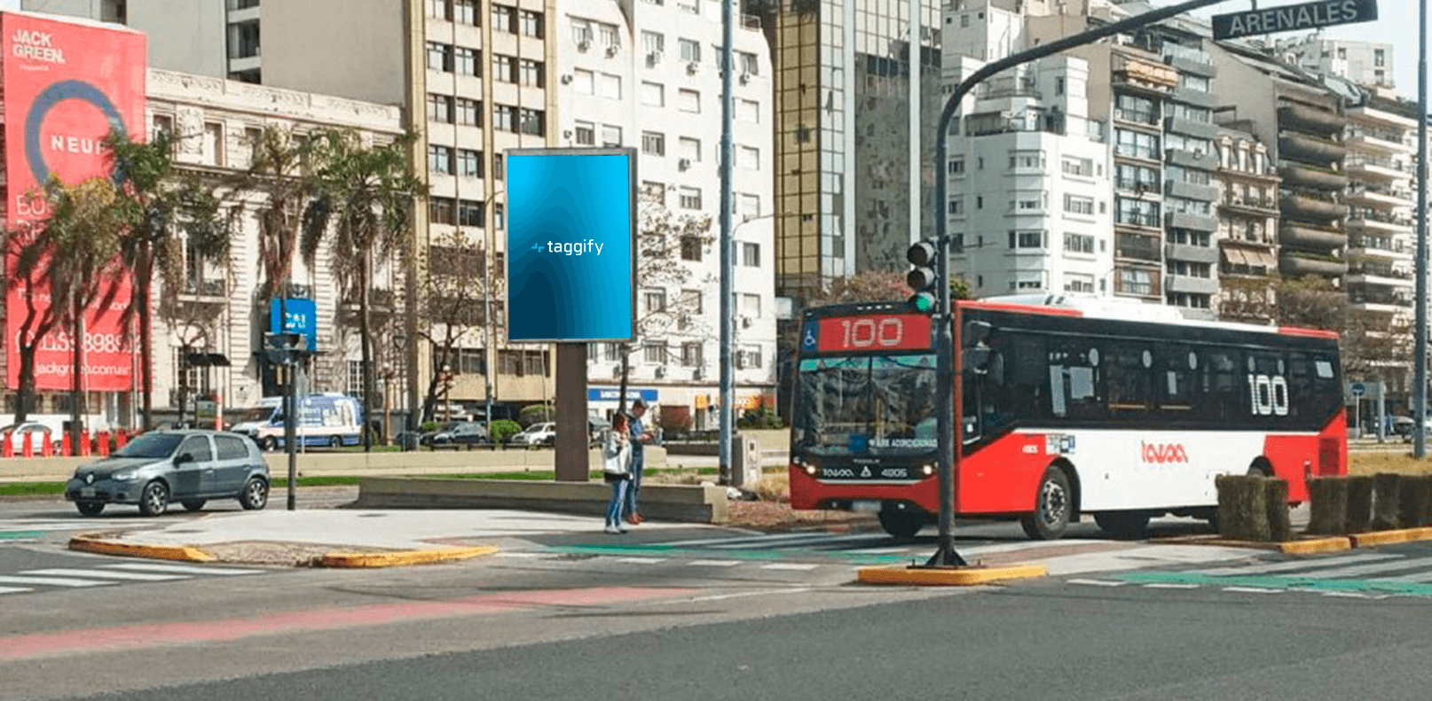 CABA - Retiro - Av 9 de Julio y Arenales - Retiro, Retiro, Argentina