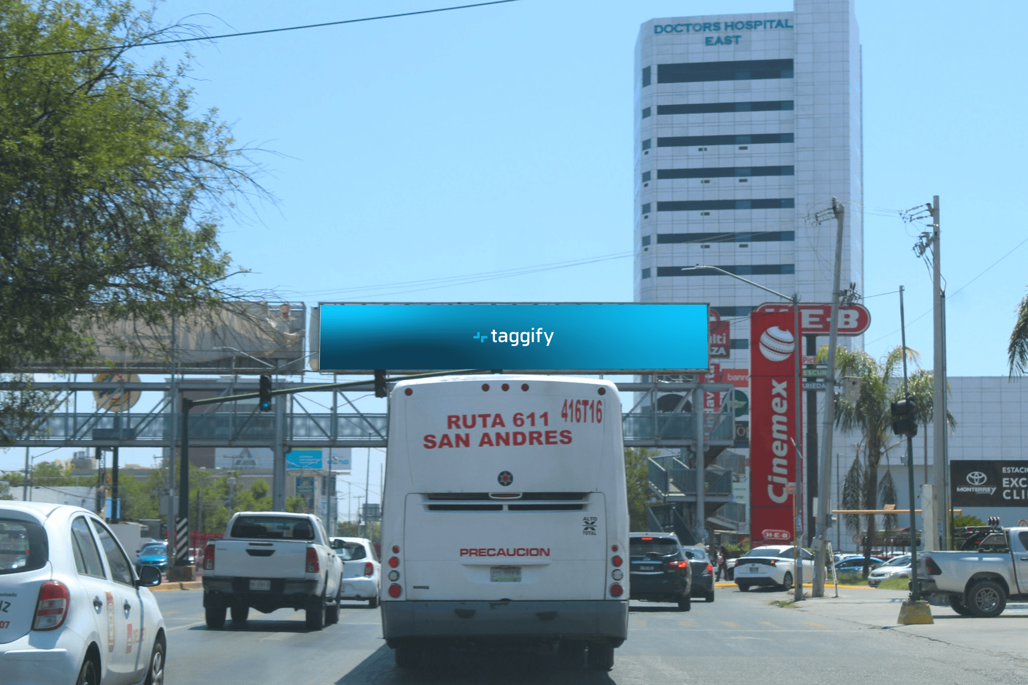 Monterrey - Puente Miguel Aleman Norte-sur-multiplaza Lindavista - Puente Miguel Aleman Norte-sur-multiplaza Lindavista, Apodaca, Mexico
